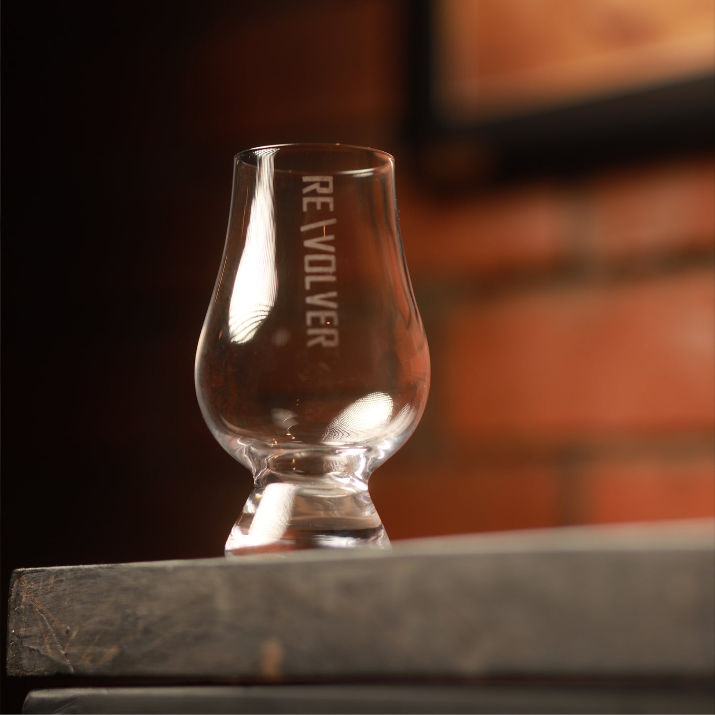 Etched Glencairn Glass