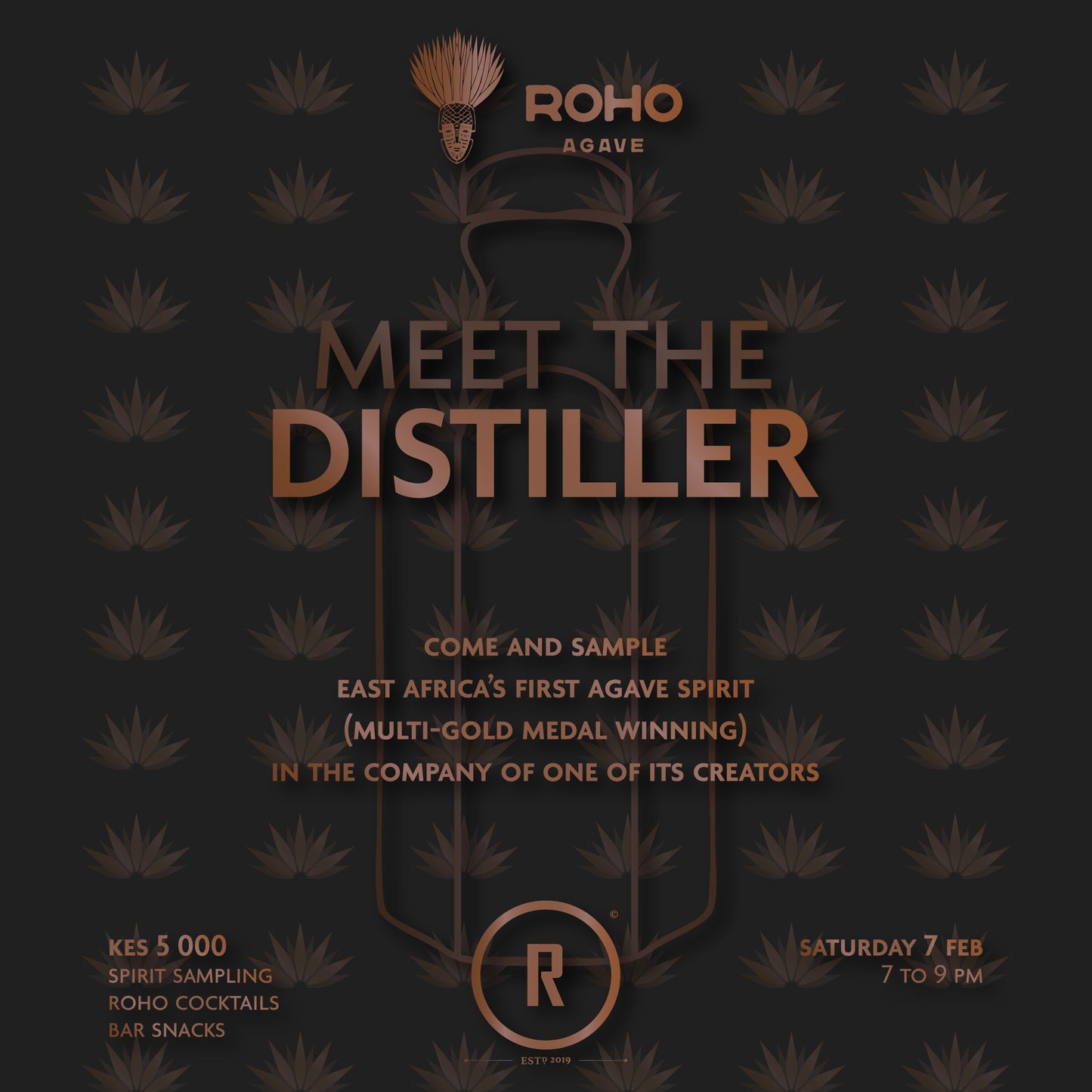 Roho Agave: Meet The Distiller (Saturday 7 February 2026)