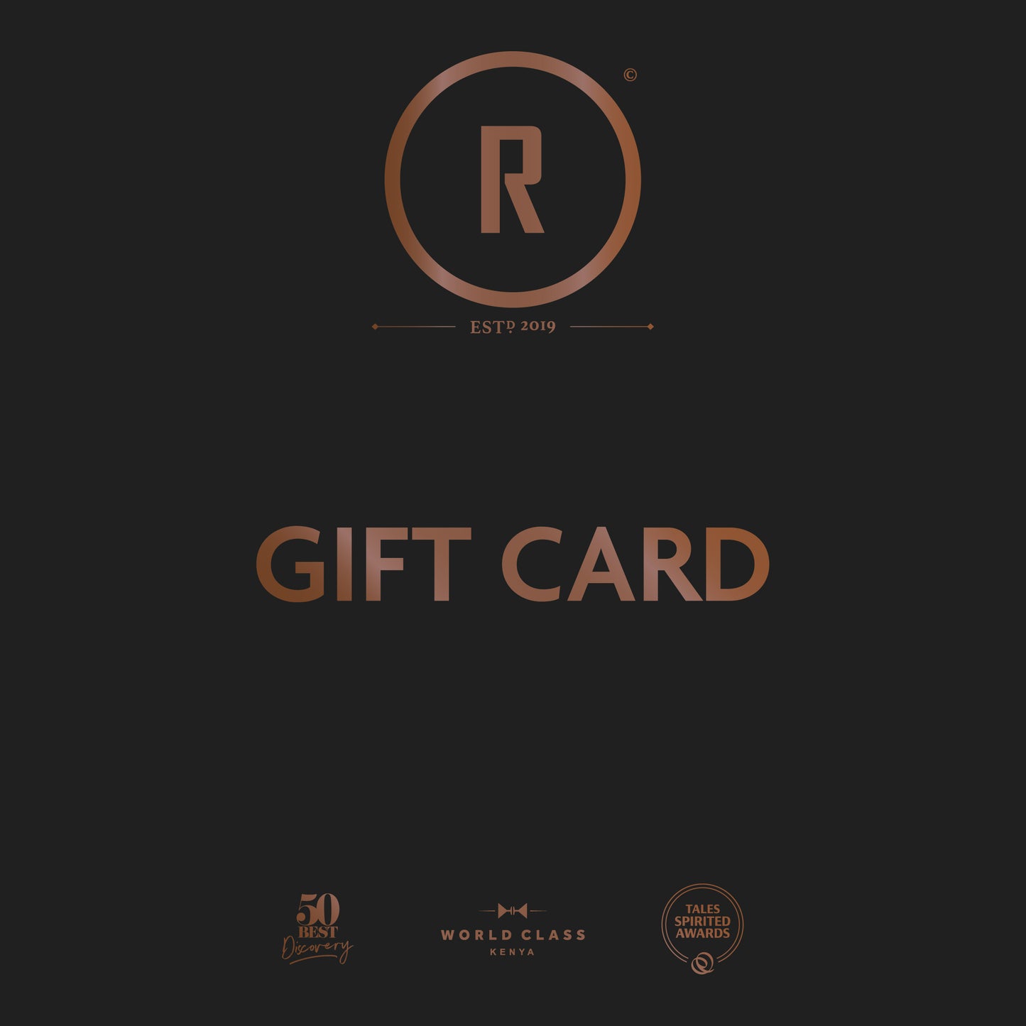 Re\Volver Gift Cards: In-Bar or Online!