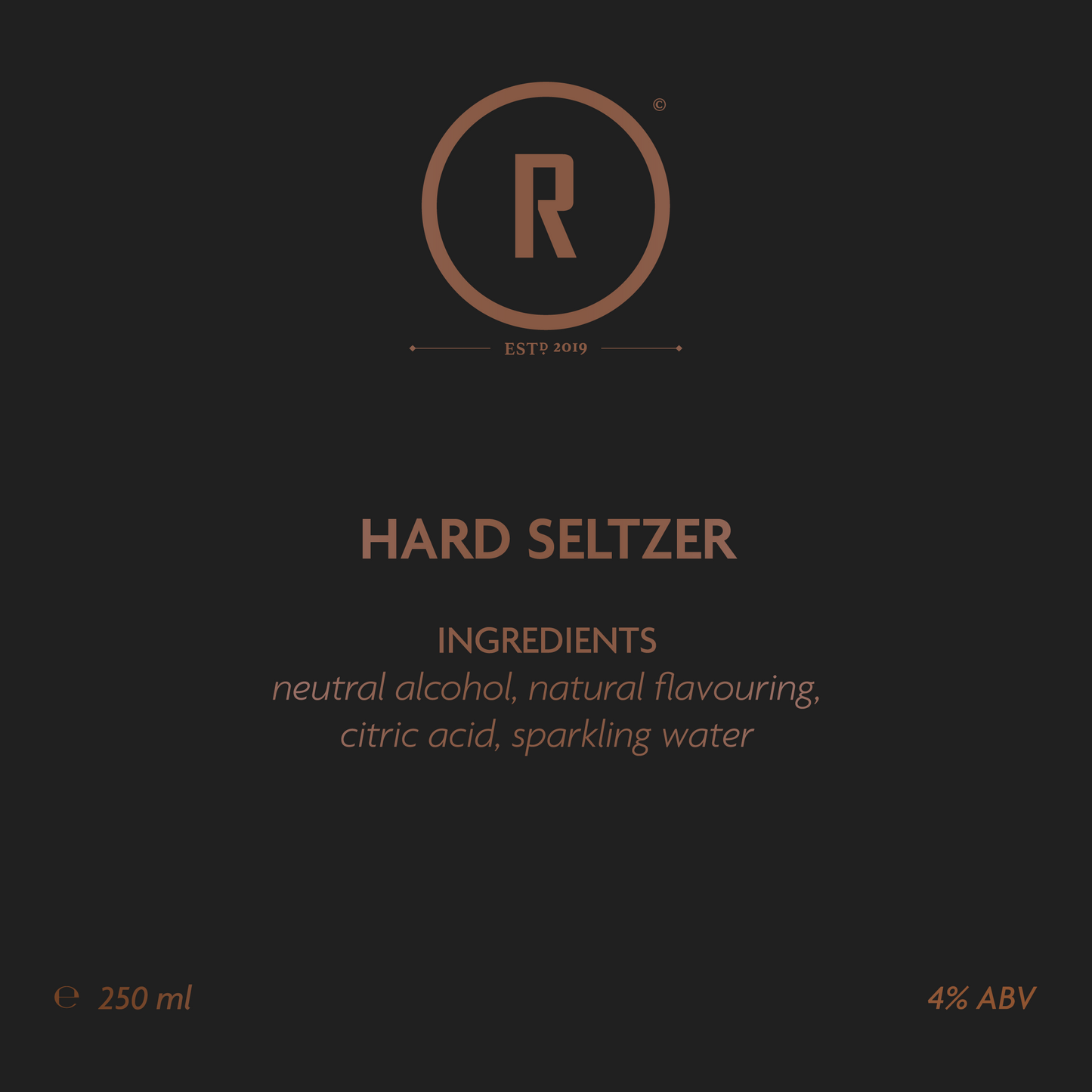 Hard Seltzer (4% ABV)