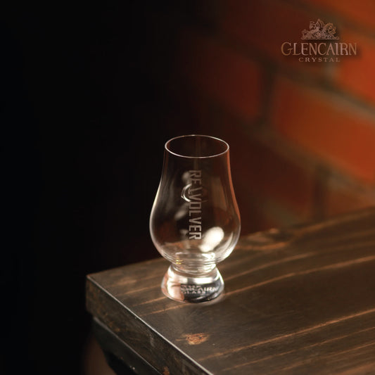 Etched Glencairn Glass